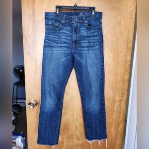 Men's Cutoff Blue Jeans